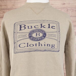 VINTAGE THE BUCKLE CLOTHING 1995 RUSSELL ATHLETIC USA CREW NECK SWEATSHIRT SZ XL